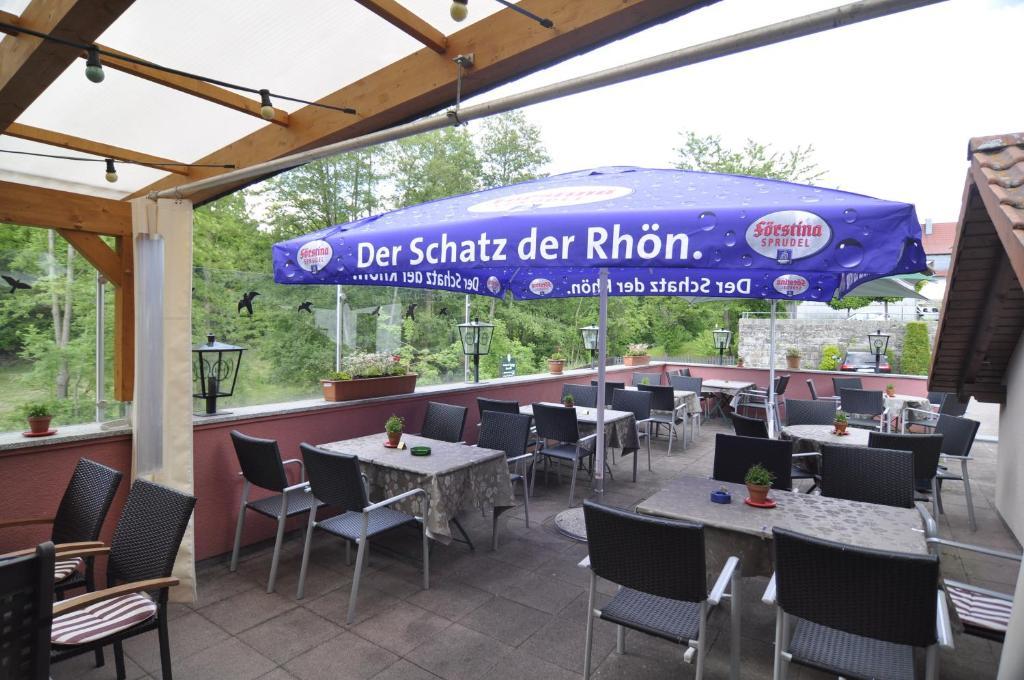Landgasthof Lang Zum Adler Oberkalbach Esterno foto